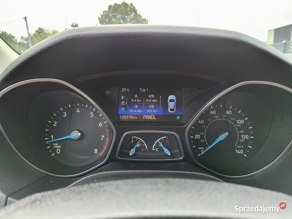 Ford Focus 2016r 20 Benzyna Automat czujnik zmierzchu Sulechów