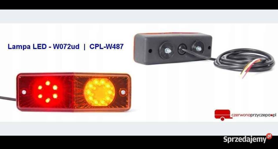 Lampy tył WAŚ 487 lewa i prawa śląskie sprzedam