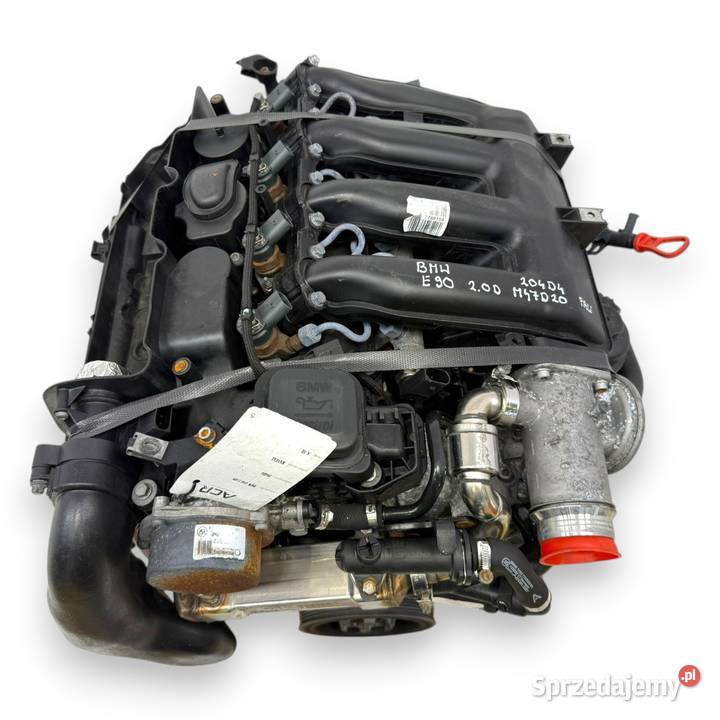 SILNIK M47D20 BMW E90 E91 E92 20 D DIESEL 204D4 osobowe Silniki kompletne