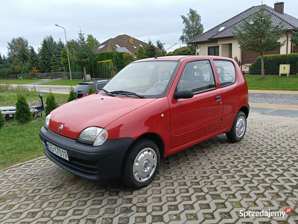 Fiat Seicento 79tkm przebiegu kupiony w polskim salonie Samochody osobowe