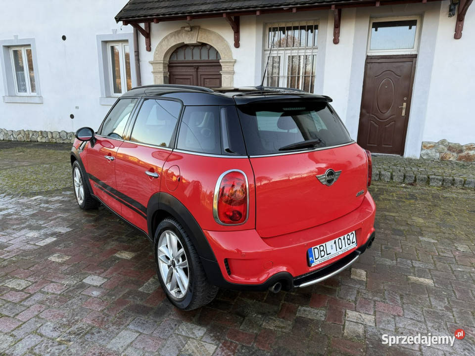 Mini Cooper S 16benz 184 ALL4 4x4 RED HOT Serwis nieuszkodzony Mini Ocice