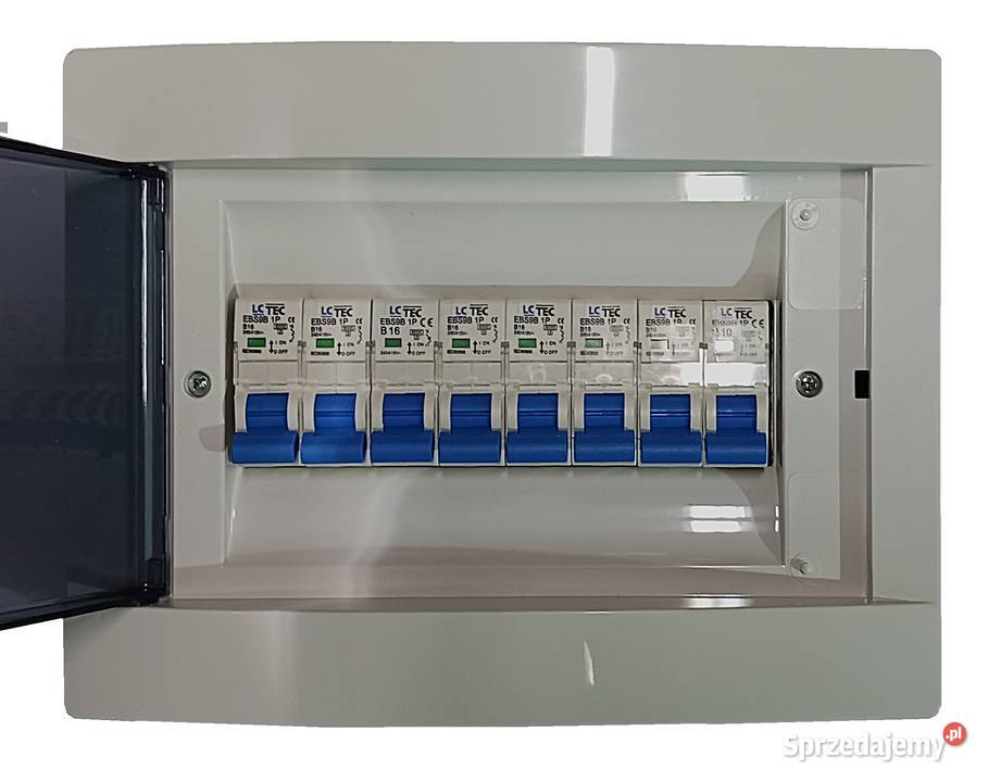 Rozdzielnia tablica elektryczna na 8 Świdnica