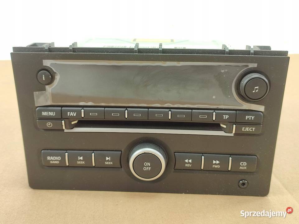 RADIO ODTWARZACZ CD AUX SAAB 93 II LIFT 20072011 osobowe