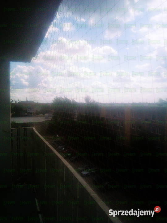 Siatka ochronna na balkon Warszawa