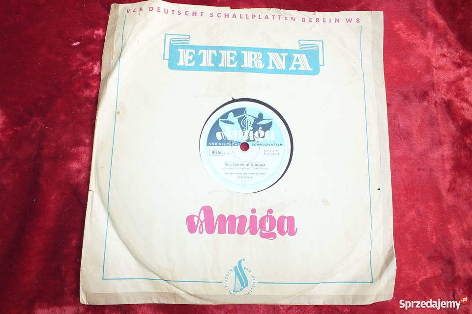 Płyta winylowa szelakowa niemiecka gruba ciężka