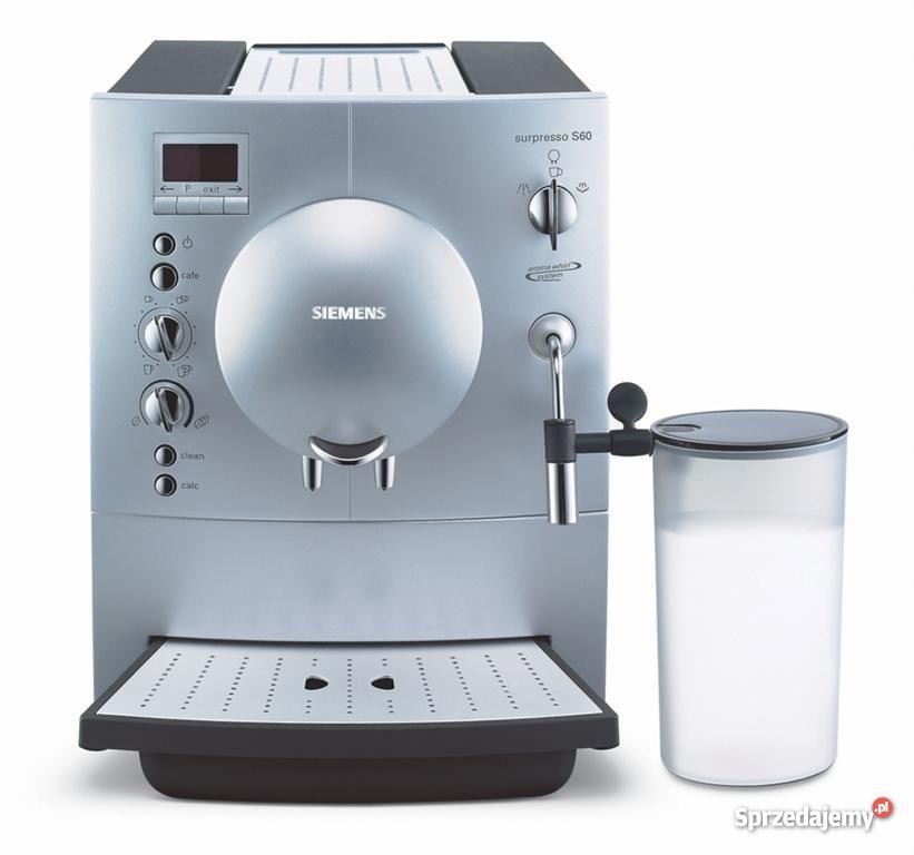 Ekspr ciśnieniowy Siemens Supresso S65 Cappucina AGD drobne Bolesławiec