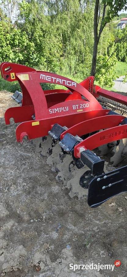 Sprzedam talerzówkę metanga 2m Agromasz Agregaty Sułoszowa