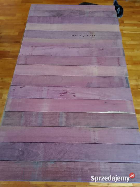 Drewno Mahoń deski ponad 1m2 Pozostałe Nowy Tomyśl