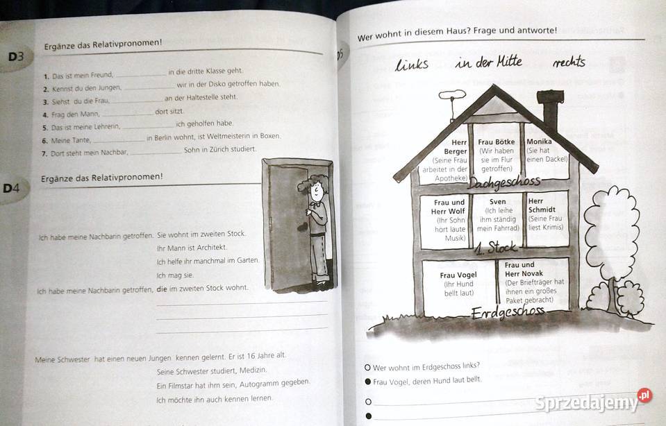 Der die das Neu 3 Zeszyt ćwiczeń Kurs