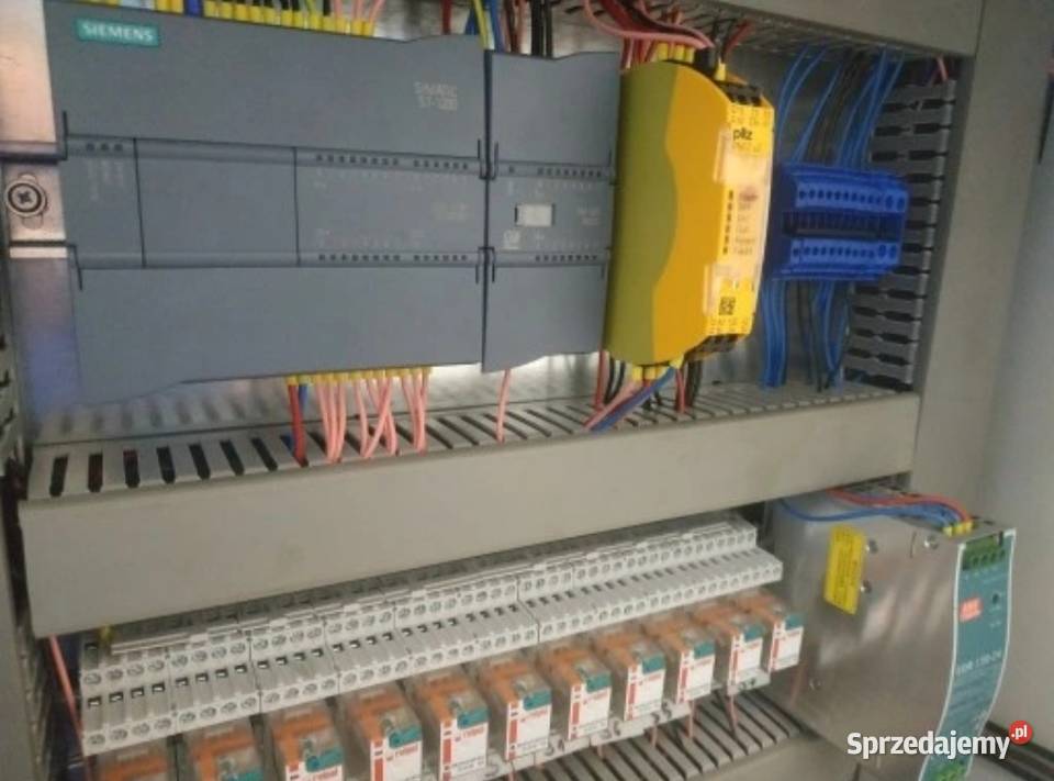 Prasa hydrauliczna PYE 100 S1 wymiana sterowania