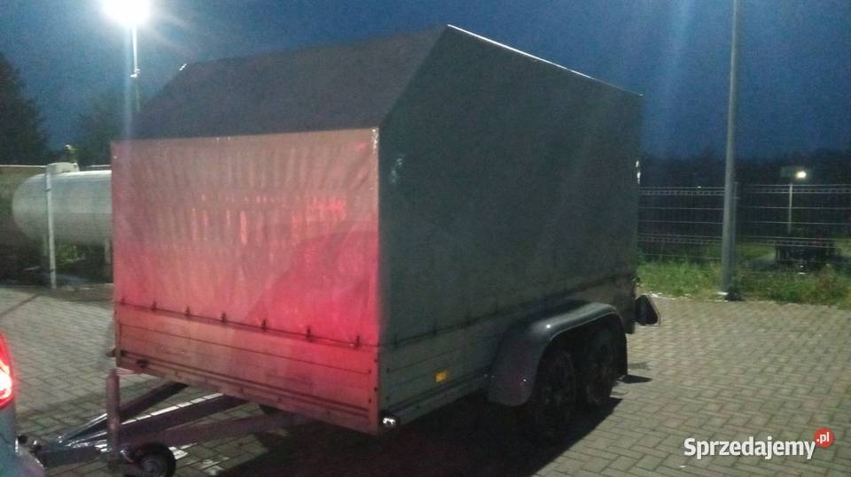 Rydwan lekka przyczepka dwuosiowa dmc 750 Giżycko