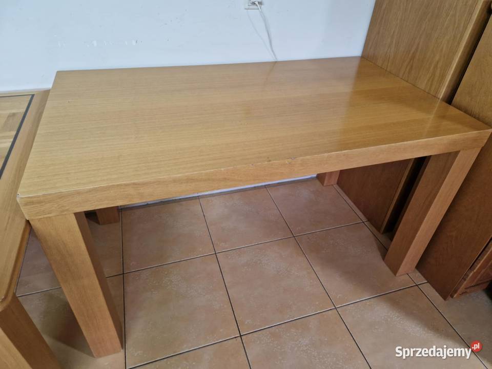 Stół Ława Drewniana Drewno Ciężki 150x85 Lekkie