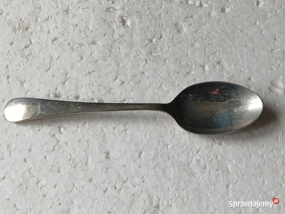 Komplet starych łyżeczek angielski srebrzony TWS Kraków