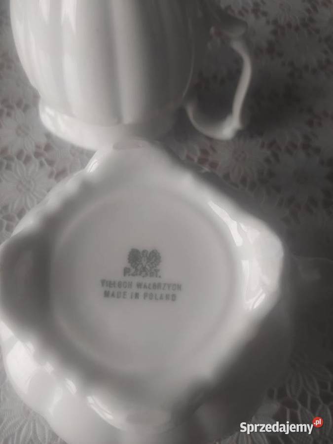 Porcelana Tielsch Wałbrzych PRL mlecznik i Kraków