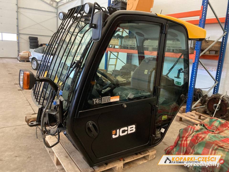 Kompletna kabina w stanie idealnym 2016 JCB 531 pomorskie