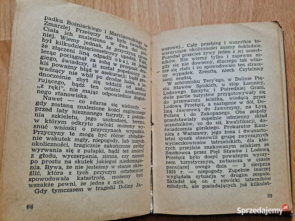 Tragedie Tatrzańskie 1956 małopolskie Kraków