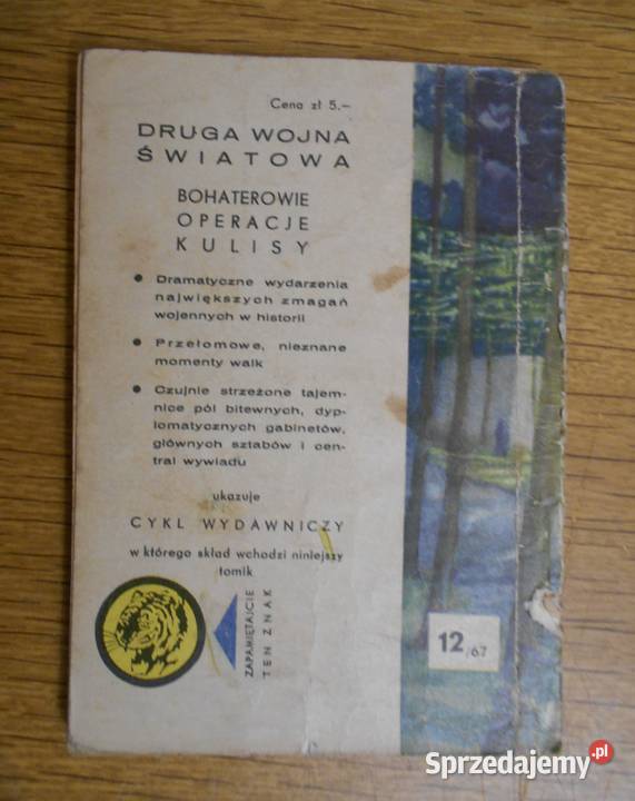 Żółty Tygrys Wilcza Jama 1267 Książki i Podręczniki Parczew