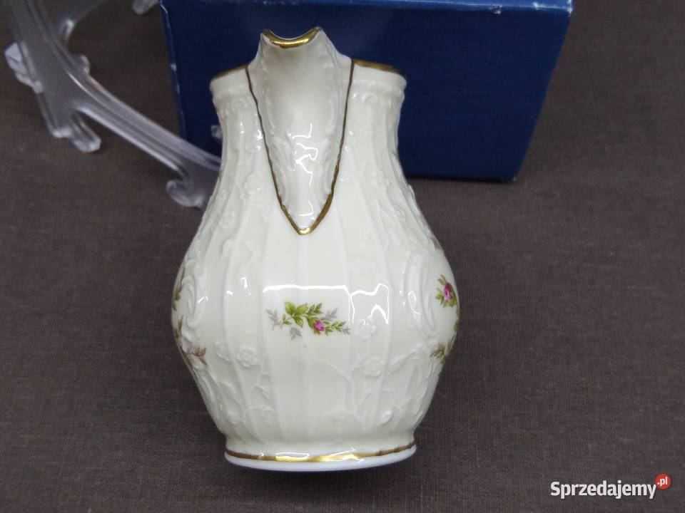 Mlecznik Rosenthal Sanssouci Ramona Classic Rose Porcelana i szkło