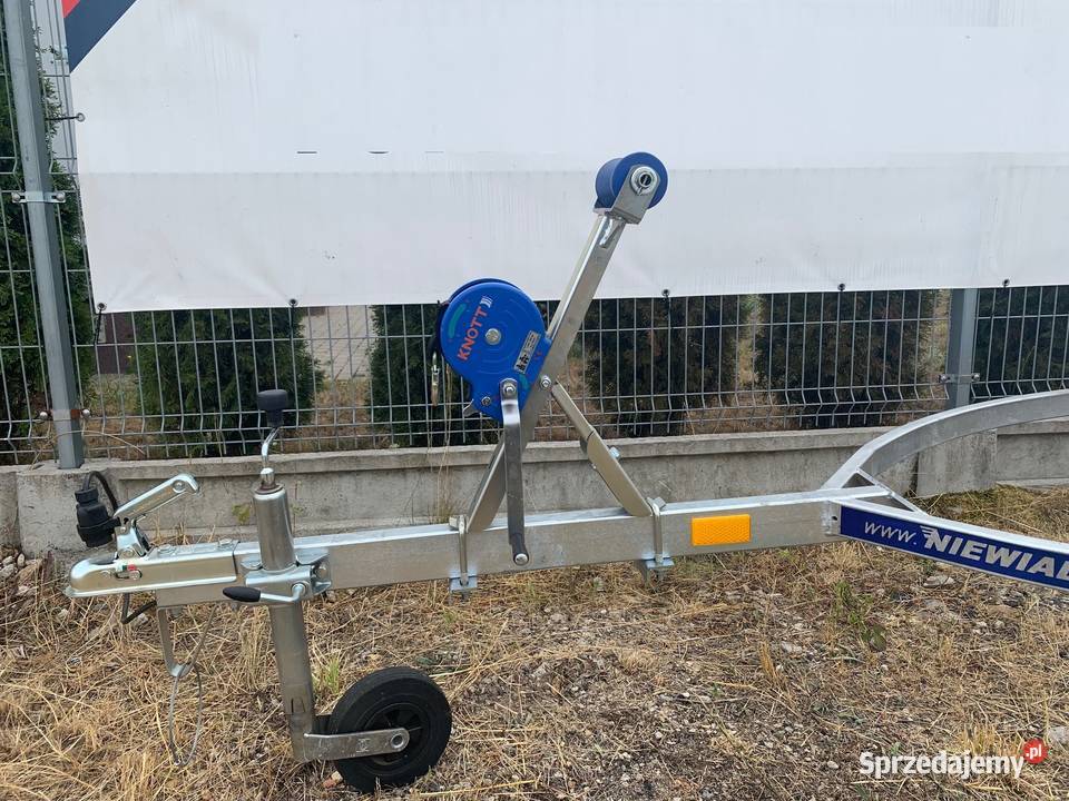 Przyczepa pod skuter ponton Niewiadów 35m 750DMC wielkopolskie Piła sprzedam