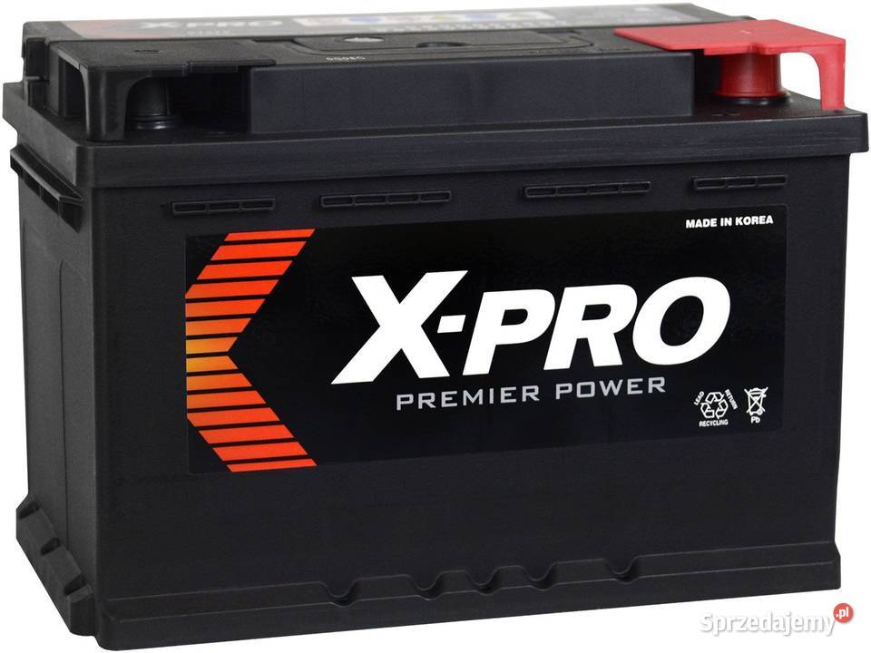 Akumulator XPRO 71Ah 640A EN niski Prawy Plus Słupsk