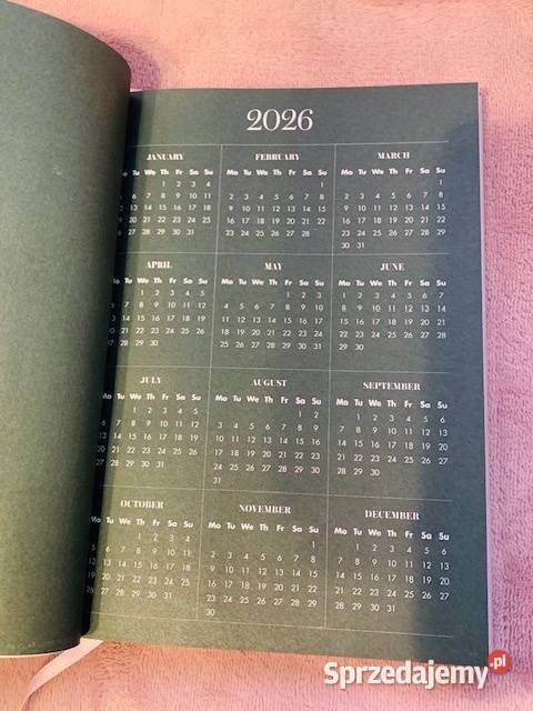 Vogue 2026 planer diary kalendarz calendar Warszawa