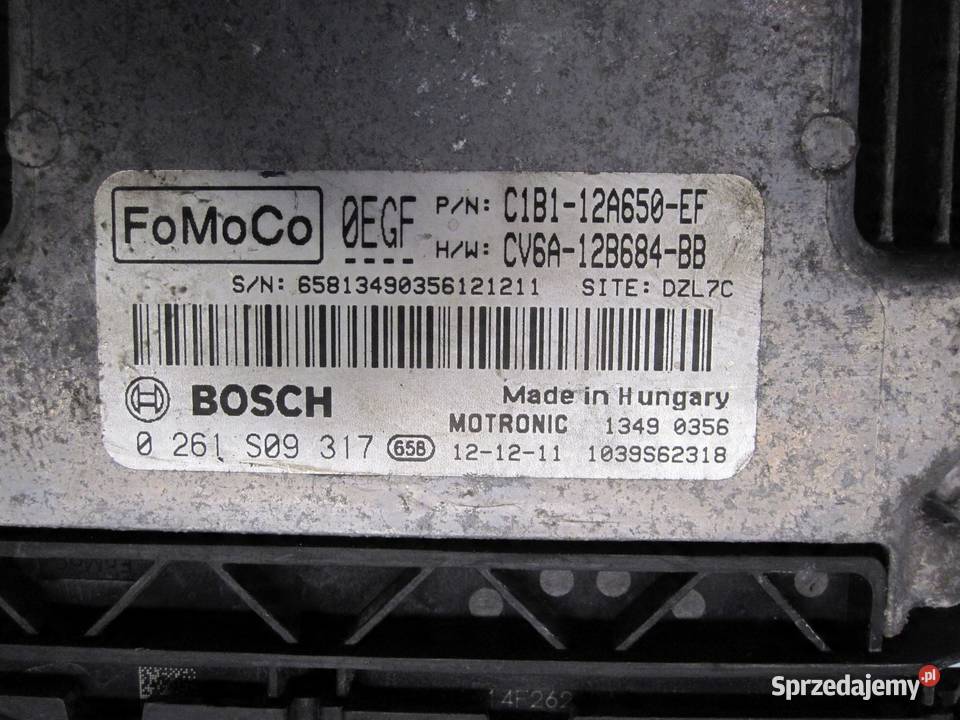 FORD FIESTA MK7 VII LIFT 13r komputer sterownik osobowe