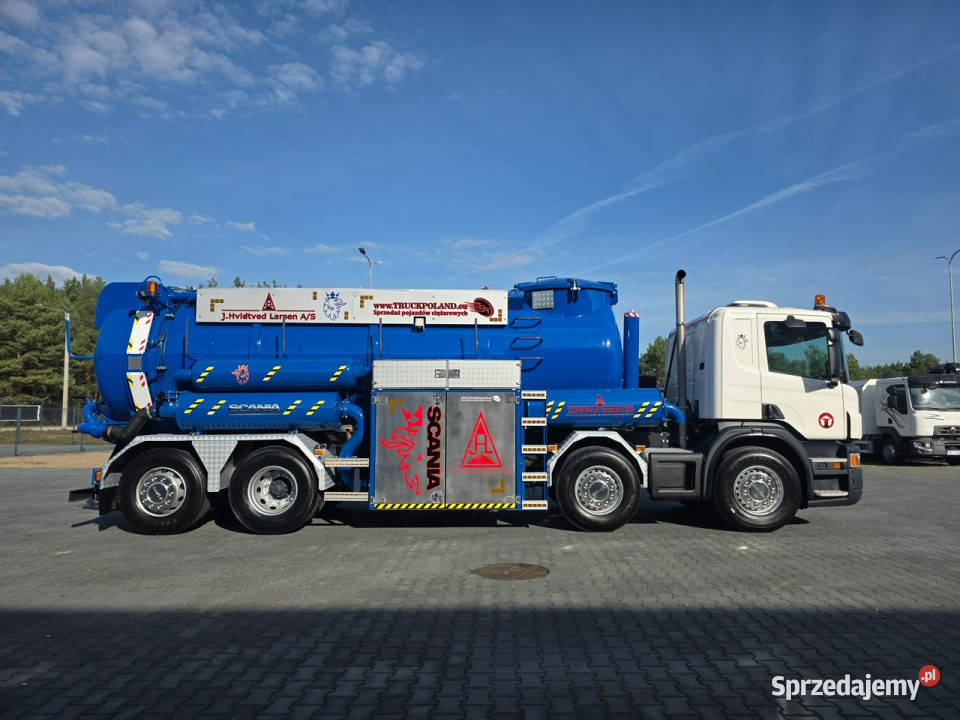 Scania LARSEN FlexVAC 311P Ładowarka próżniowa Samochody ciężarowe Daleszyce