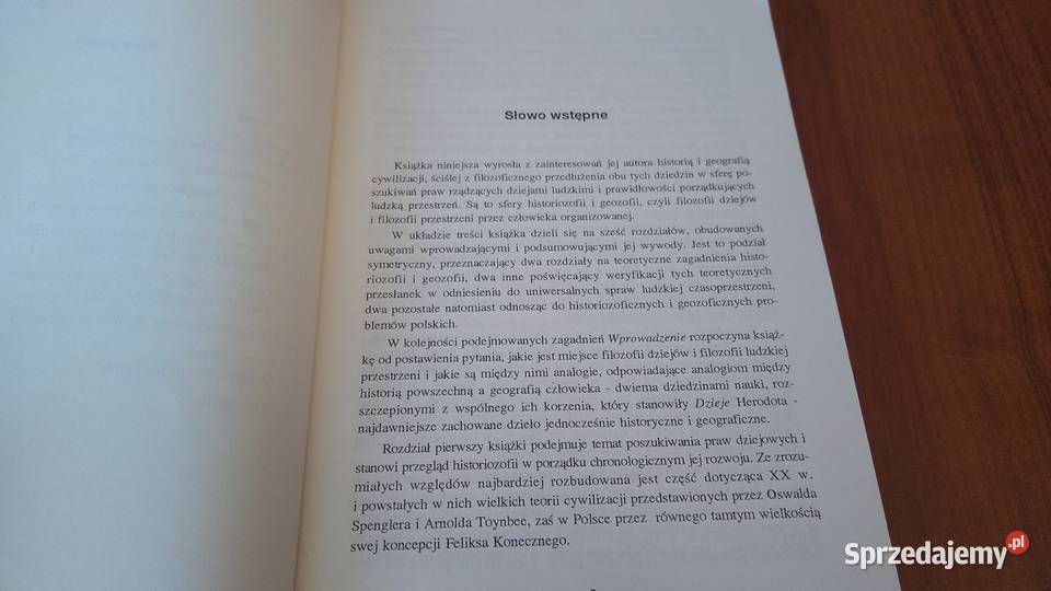 Między historiozofią a geozofią szkice z Rok wydania 1994 Gdańsk