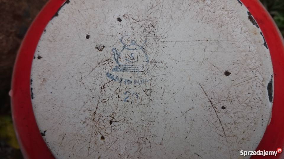 Miska emalia Made In Poland PRL Ostrów Wielkopolski sprzedam