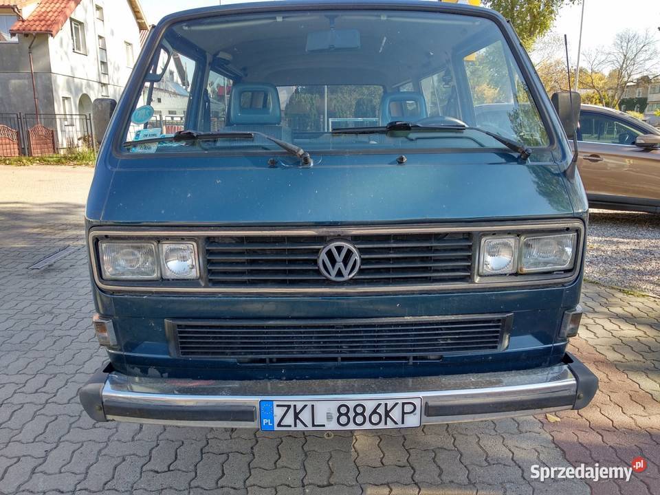Volkswagen T3 Caravelle niebieskie wnętrze ośmiu Van / Minibus sprzedam