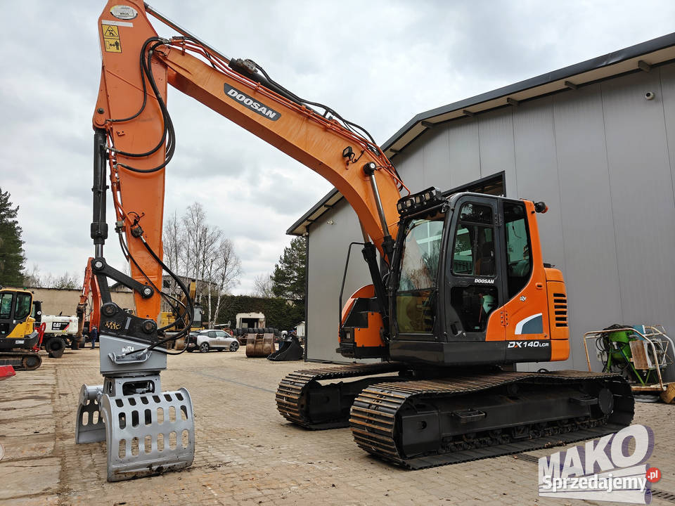 Doosan DX140LCR Chwytak w 8073 mtg DX 140 LCR Ostrowiec Świętokrzyski sprzedam