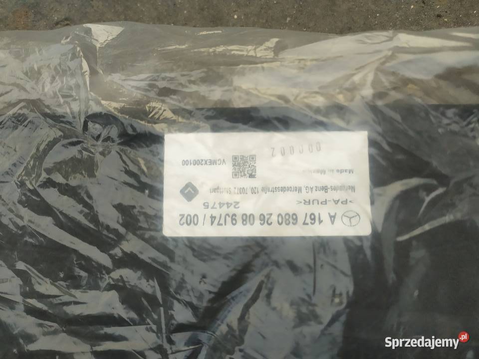 Mercedes GLS X167 A167 AMG A1676801308 dywaniki Łódź sprzedam
