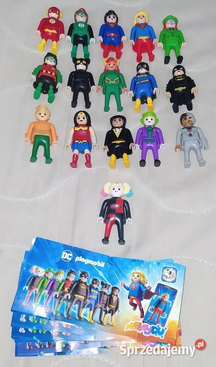Figurki Playmobil DC 15 sztuk