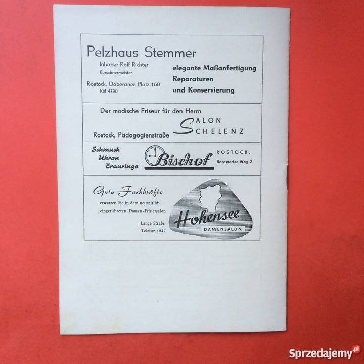 754 Program Niemiecki zachodniopomorskie Szczecin sprzedam