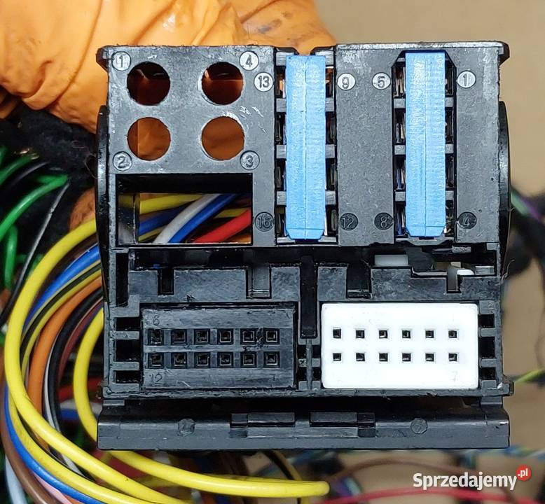 WIĄZKA INSTALACJA RADIA RNS 510 VW AUDI osobowe Mielęcin