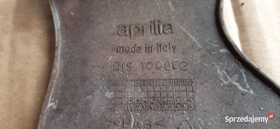 Aprilia Classic osłona zębatki przód Warszawa