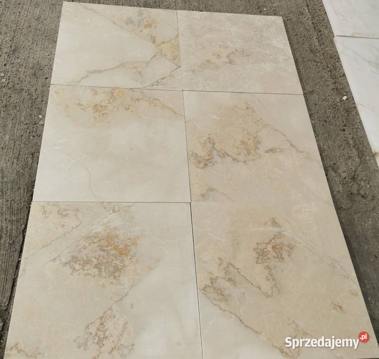 Marmur BOTTICINO AVORIO 60x60x2 poler Przemyśl sprzedam