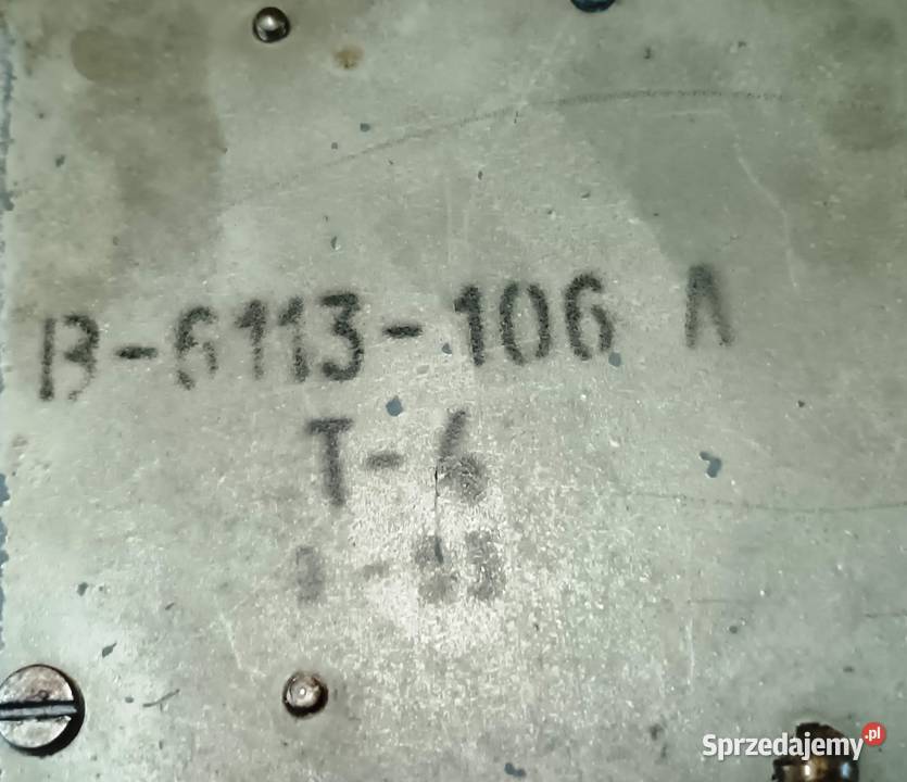 PRL Telefon T4 bakelit 1953r Ekspozycyjny śląskie Częstochowa