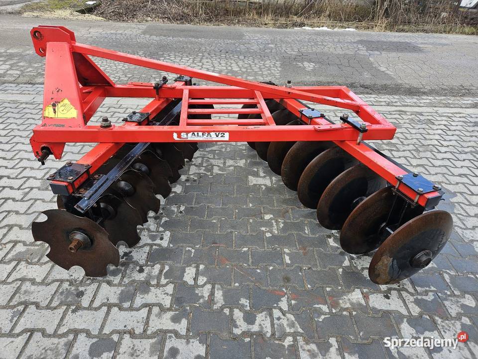 Brona talerzowa talerzówka 2x9 2m nieuszkodzony Maszyny rolnicze Proszowice sprzedam