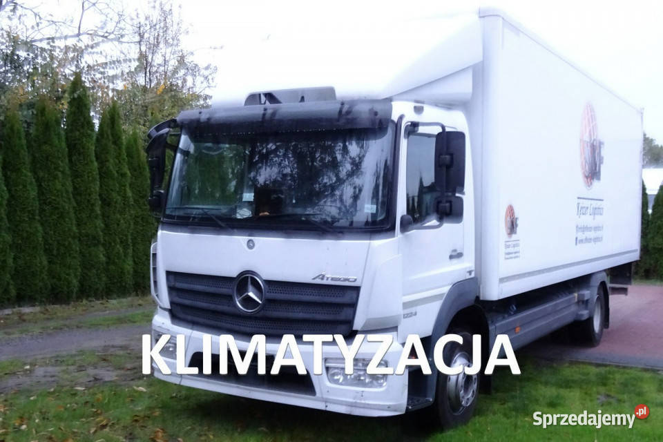Mercedes Atego 1224 Euro 6 kontener 18 palet pełny VAT Motoryzacja mazowieckie Góra Kalwaria
