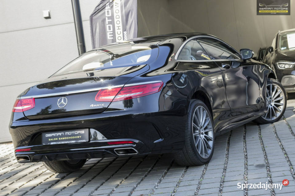 Mercedes S 400 4MATIC Burmester Panoramadach immobilizer Dębogórze