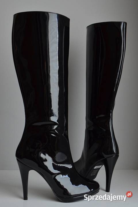 POŁYSKUJĄCE kozaki SMH na UWODZICIELSKIEJ Białystok