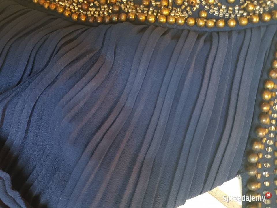 Zara sukienka suknia zdobiona elegancka wizytowa Zara Odzież damska Kielce