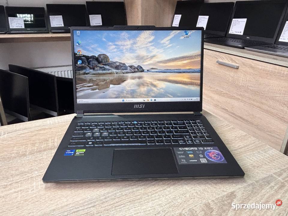 Laptop MSI Cyborg 15 A12V i712650H 16GB ram dysk MSI Rzeszów