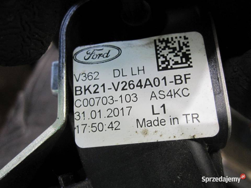TRANSIT CUSTOM 15r zamek drzwi lewy bok sprzedam