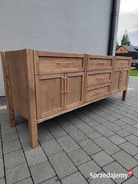 Komoda szafka łazienkowa lite drewno Łazienkowe Zduńska Wola