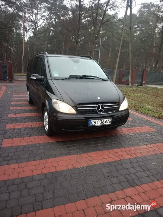 Mercedes Viano 2009 Long 22 CDI 150 Automat kujawsko-pomorskie Solec Kujawski