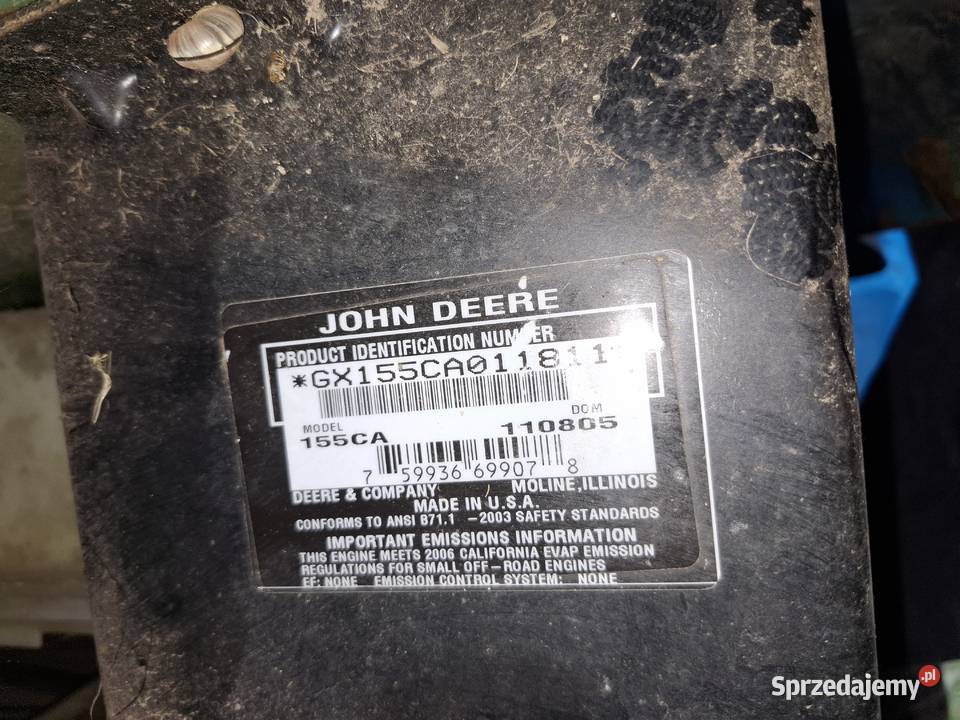 John deere 25koni pompa rewers traktorek Proszowice