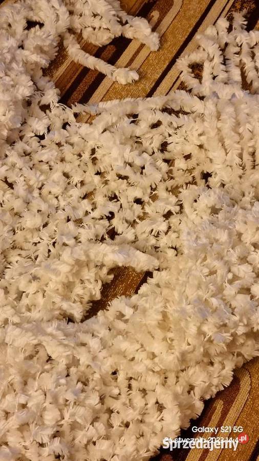 Biały szalik śląskie Zabrze sprzedam