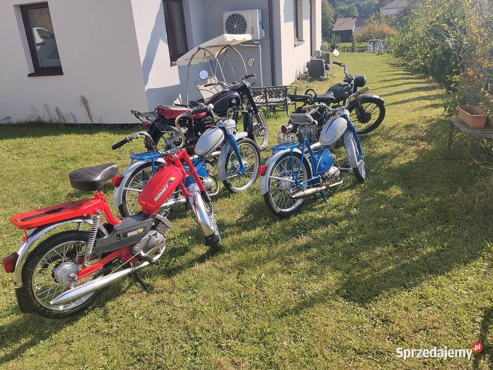 Pannonia 250 i Rt mz 125 z dokumentami komar Tenczynek